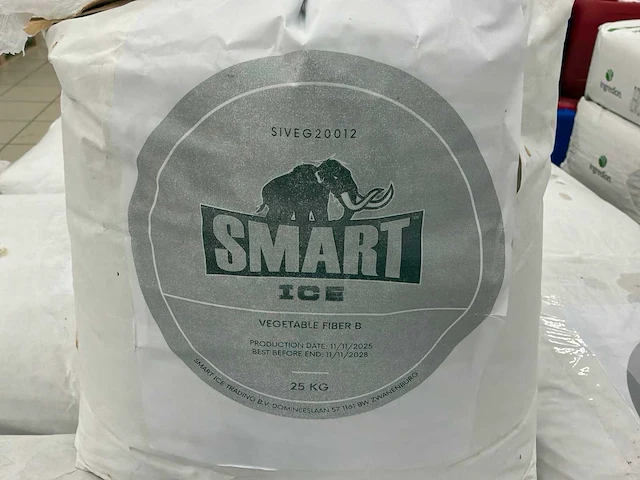 Zak smart ice vegetable fiber b (25kg) (15x) - afbeelding 2 van  3