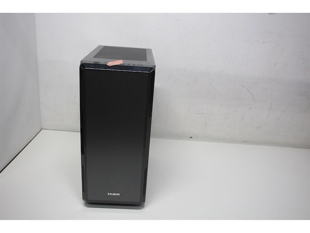 Zalman s4 zwart behuizing zonder voeding middelgrote toren atxformaat - afbeelding 1 van  2