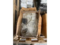 Zamak - glas/muur scharnier (120x) - afbeelding 3 van  4