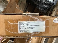 Zamak - glas/muur scharnier (120x) - afbeelding 3 van  4