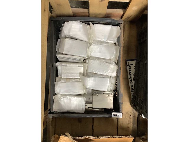 Zamak - glas/muur scharnier(60x) - afbeelding 2 van  3