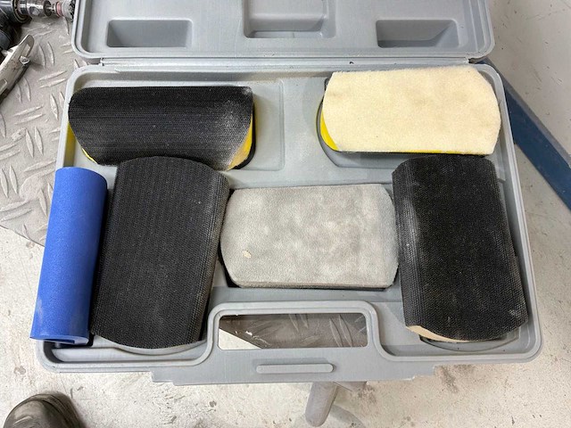 Zand schuurblok in koffer (2x) - afbeelding 4 van  5