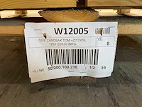 Zandbak met deksel en zitbank 120x120 cm (48x) - afbeelding 6 van  7