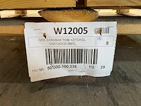 Zandbak met deksel en zitbank 120x120 cm (48x) - afbeelding 8 van  9