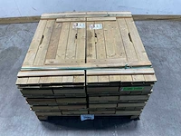 Zandbak met deksel en zitbank 120x120 cm (8x) - afbeelding 6 van  9