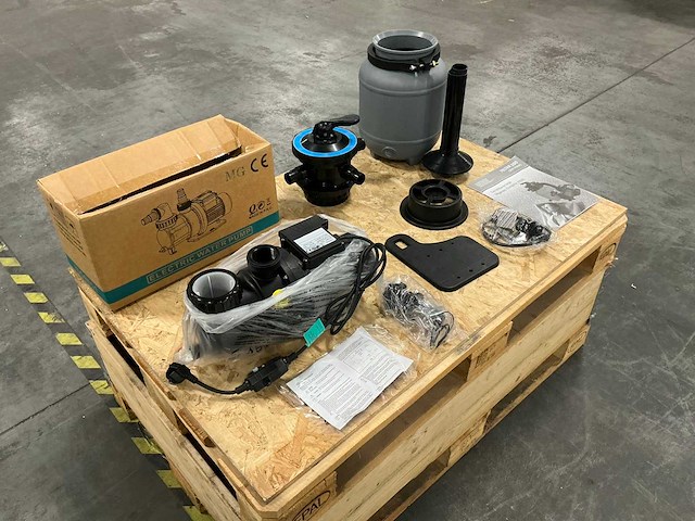 Zandfilter set + pomp (8x) - afbeelding 5 van  11
