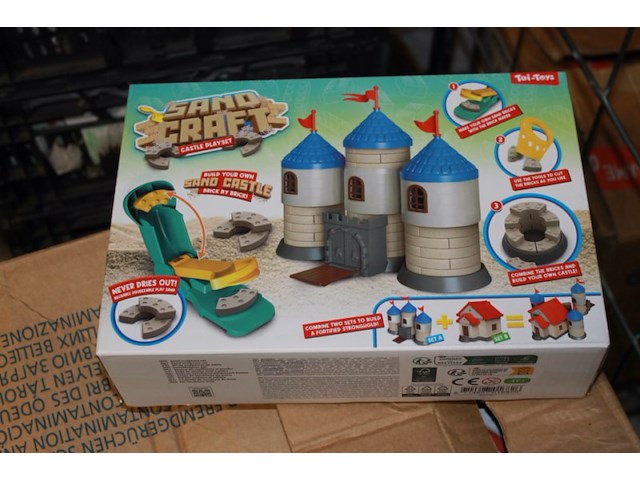 Zandkasteel bouwen 1x in ds 7 - afbeelding 2 van  5