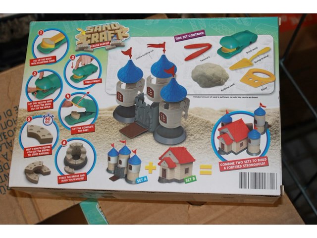 Zandkasteel bouwen 1x in ds 7 - afbeelding 5 van  5