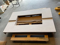 Zandstenen schouwombouw - afbeelding 1 van  3