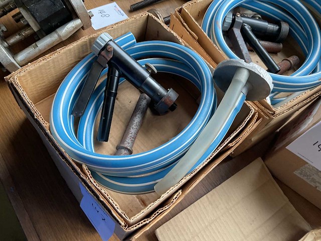 Zandstraalpistool met slang (4x) - afbeelding 3 van  4