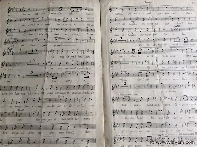 Zangers groet - afbeelding 3 van  3