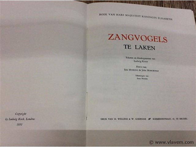 Zangvogels te laken - afbeelding 2 van  4