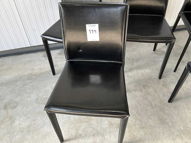 Zanotta eetkamerstoel (5x) - afbeelding 6 van  8