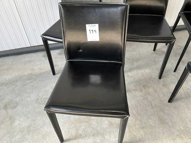 Zanotta eetkamerstoel (5x) - afbeelding 6 van  8