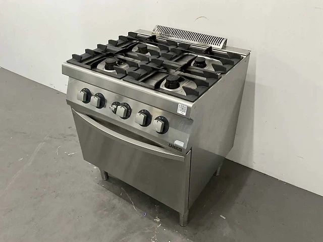 Zanussi - e7gcgh4cgh - 4-pits gasfornuis met gasoven - afbeelding 1 van  9