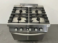 Zanussi - e7gcgh4cgh - 4-pits gasfornuis met gasoven - afbeelding 5 van  9