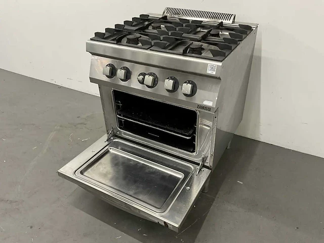 Zanussi - e7gcgh4cgh - 4-pits gasfornuis met gasoven - afbeelding 8 van  9