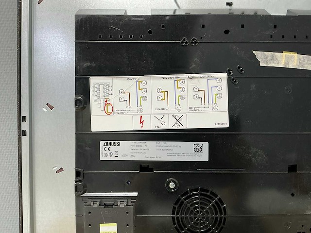 Zanussi - eklas q55 zitn641k - kookplaat - afbeelding 3 van  11