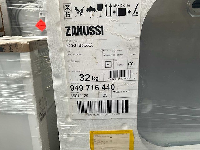 Zanussi - inbouwoven - zob65632xa - magnetrons & ovens - afbeelding 2 van  4