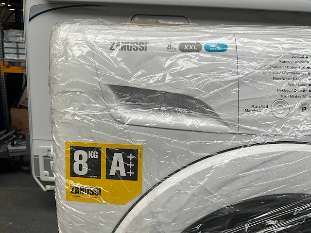 Zanussi - lindo 300 xxl - zdc8203w 8 kg - wasdroger - afbeelding 7 van  9