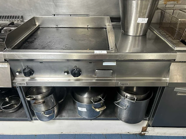 Zanussi - professionele bakplaat / braadplaat - afbeelding 1 van  5