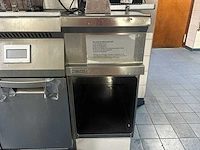 Zanussi - rvs keukenunit / werkmeubel (2x)