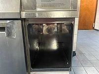 Zanussi - rvs keukenunit / werkmeubel (2x) - afbeelding 3 van  6