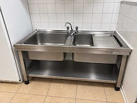 Zanussi - spoelkeuken 140x70x83 cm