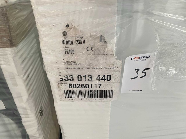 Zanussi - verticale vriezer, capaciteit 190 liter - zfu19400wa - vriezer - afbeelding 1 van  3