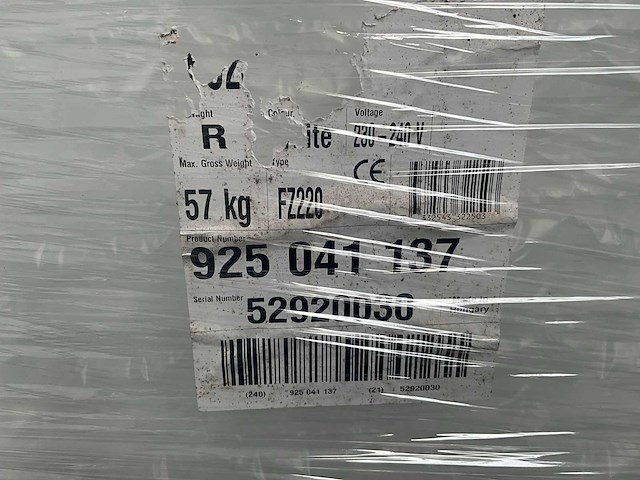 Zanussi - vrieskast - zfu23401wa - koelkast - afbeelding 1 van  2