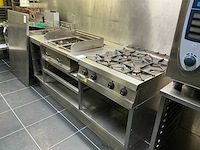 Zanussi kookstation met grill en gasfornuis - afbeelding 4 van  10