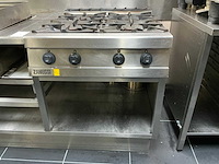 Zanussi kookstation met grill en gasfornuis - afbeelding 5 van  10