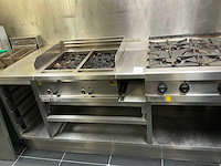 Zanussi kookstation met grill en gasfornuis - afbeelding 7 van  10