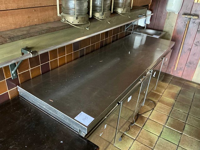 Zanussi rvs koelwerkbank - afbeelding 2 van  9