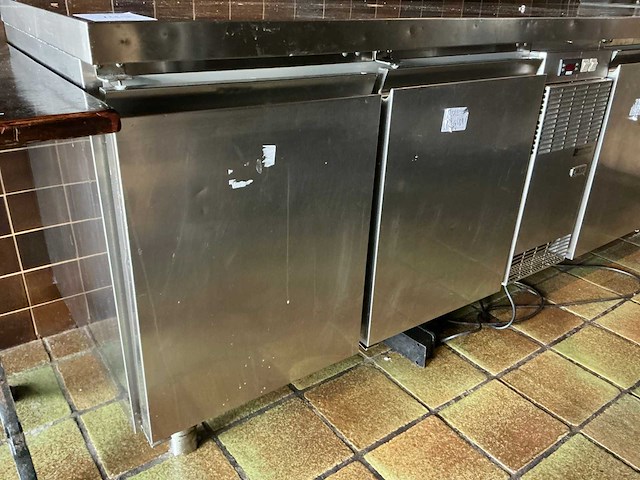 Zanussi rvs koelwerkbank - afbeelding 3 van  9