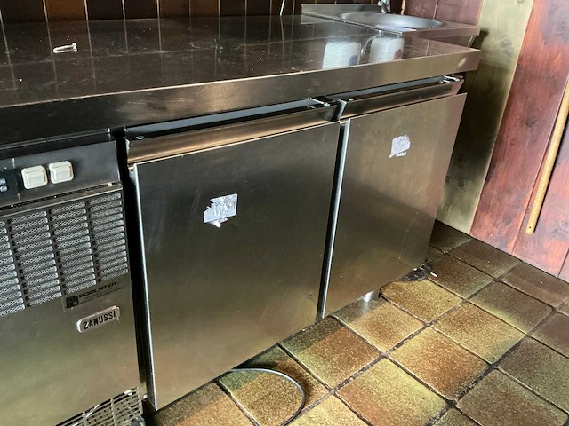 Zanussi rvs koelwerkbank - afbeelding 4 van  9
