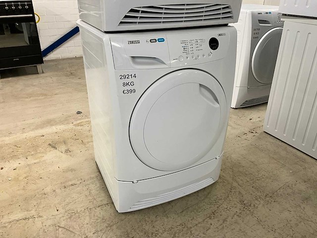 Zanussi tc09h64hw 8kg condensdroger (2x) - afbeelding 5 van  6