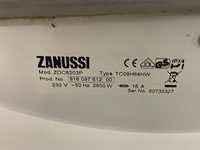 Zanussi tc09h64hw 8kg condensdroger (2x) - afbeelding 6 van  6