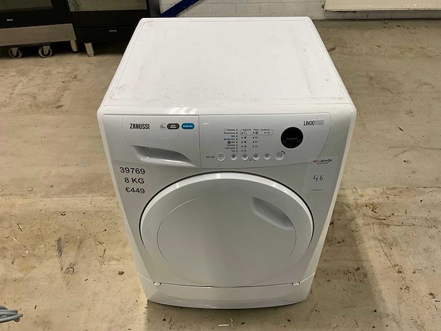 Zanussi tc14h64hp 8kg warmtepompdroger - afbeelding 3 van  4