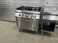 Zanussi z7gcgh4 gasfornuis met oven - afbeelding 1 van  8