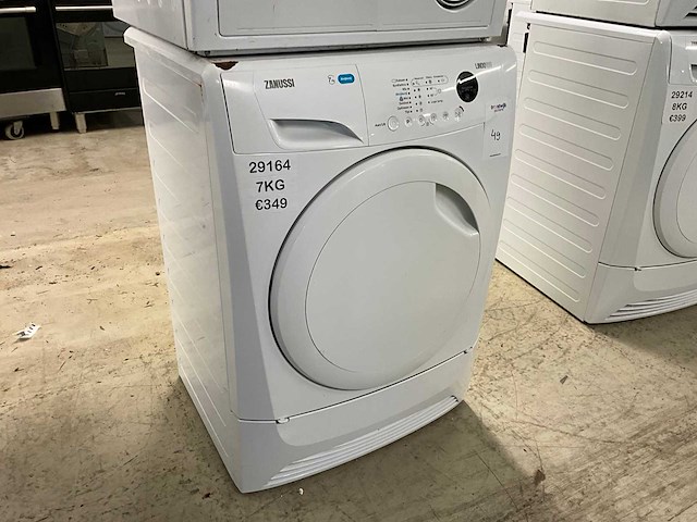 Zanussi zdp7203p 7kg condensdroger - afbeelding 1 van  3
