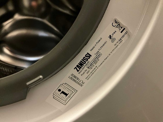 Zanussi zwfn8260 wasmachine - 8kg - afbeelding 4 van  8