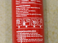 Zaplinger draagbare brandblusser zp-1 - afbeelding 2 van  2