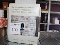 Zaptec go front cover. asfalt black. - afbeelding 1 van  2