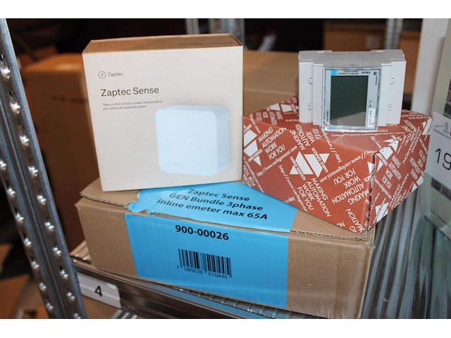 Zaptec sense gen bundle 3-fase inline e-meter. maximaal 65a. - afbeelding 1 van  2