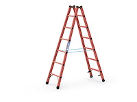 Zarges - efa b 41256 - trap met glasvezelversterkte sporten - afbeelding 1 van  5