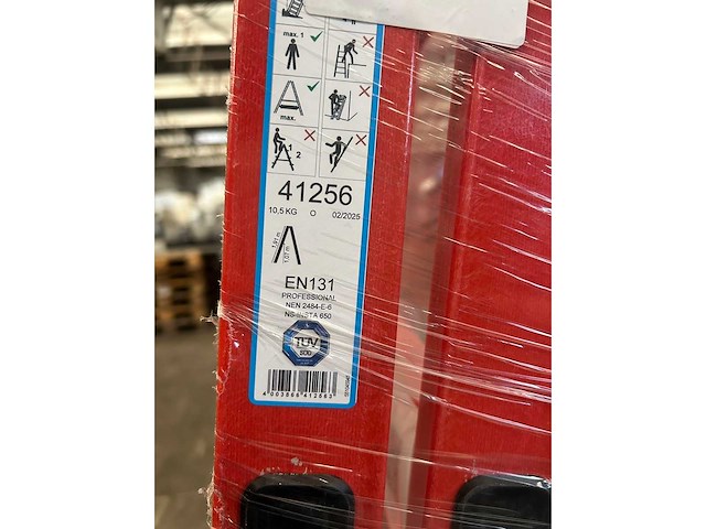 Zarges - efa b 41256 - trap met glasvezelversterkte sporten - afbeelding 5 van  5