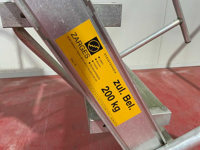Zarges aluminium bordes - afbeelding 4 van  5