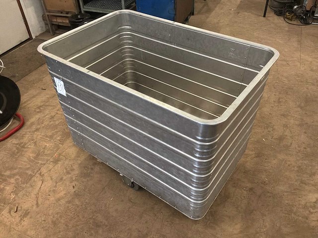 Zarges aluminium kist op wielen - afbeelding 1 van  1