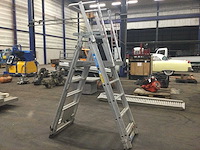 Zarges ns-insta 650 telescopische platvormladder - afbeelding 1 van  8